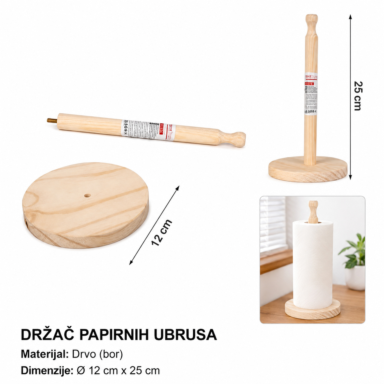 KMT Držač papirnih ubrusa 5403649