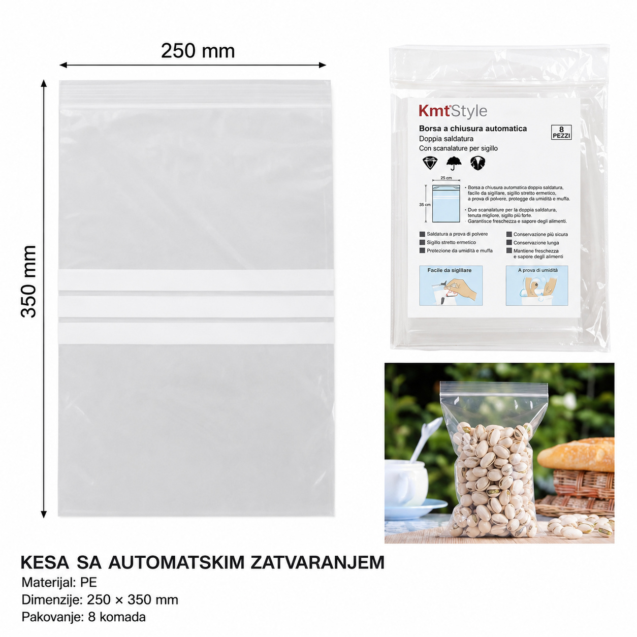 KMT Kese sa zatvaračem 5403808