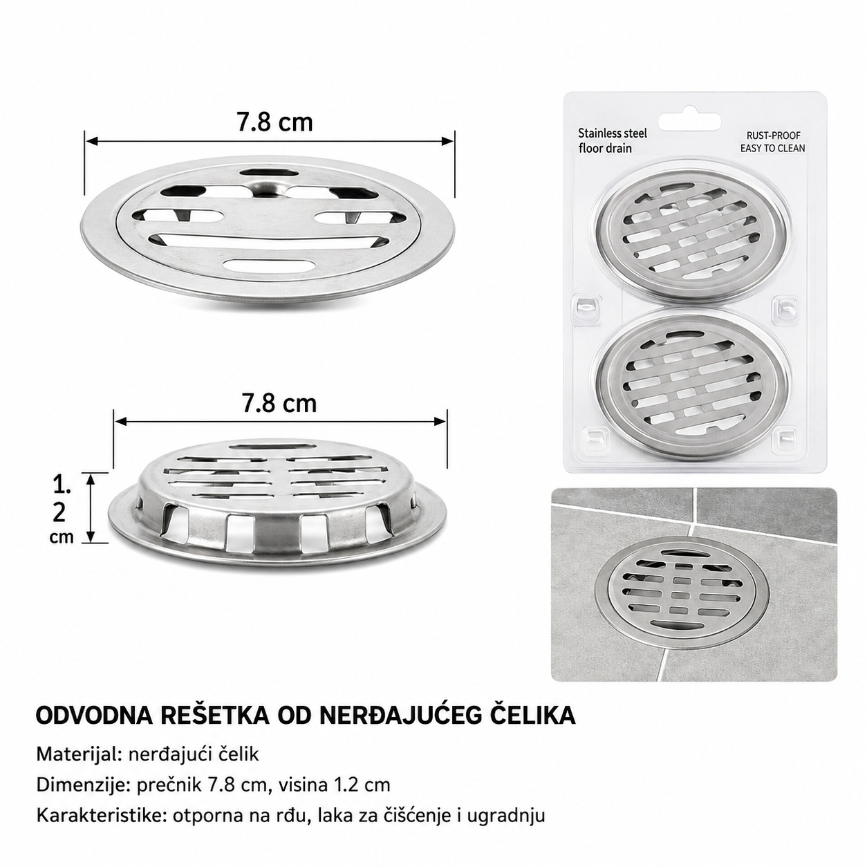KMT Cediljka za sudoperu 2pcs 5403965