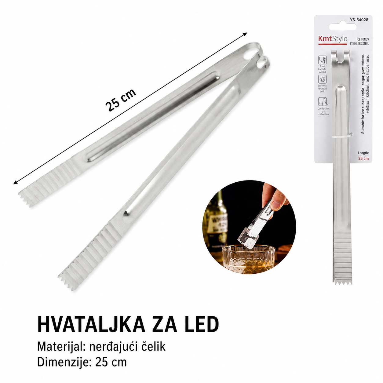 KMT Hvataljke za led 5404285