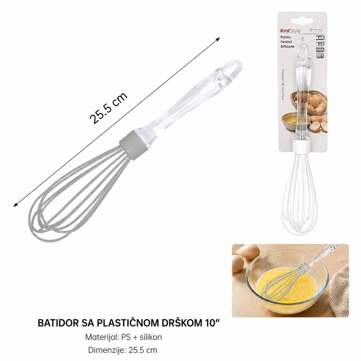 KMT Plastična drška silikonska za drvo drveni komada 5404343
