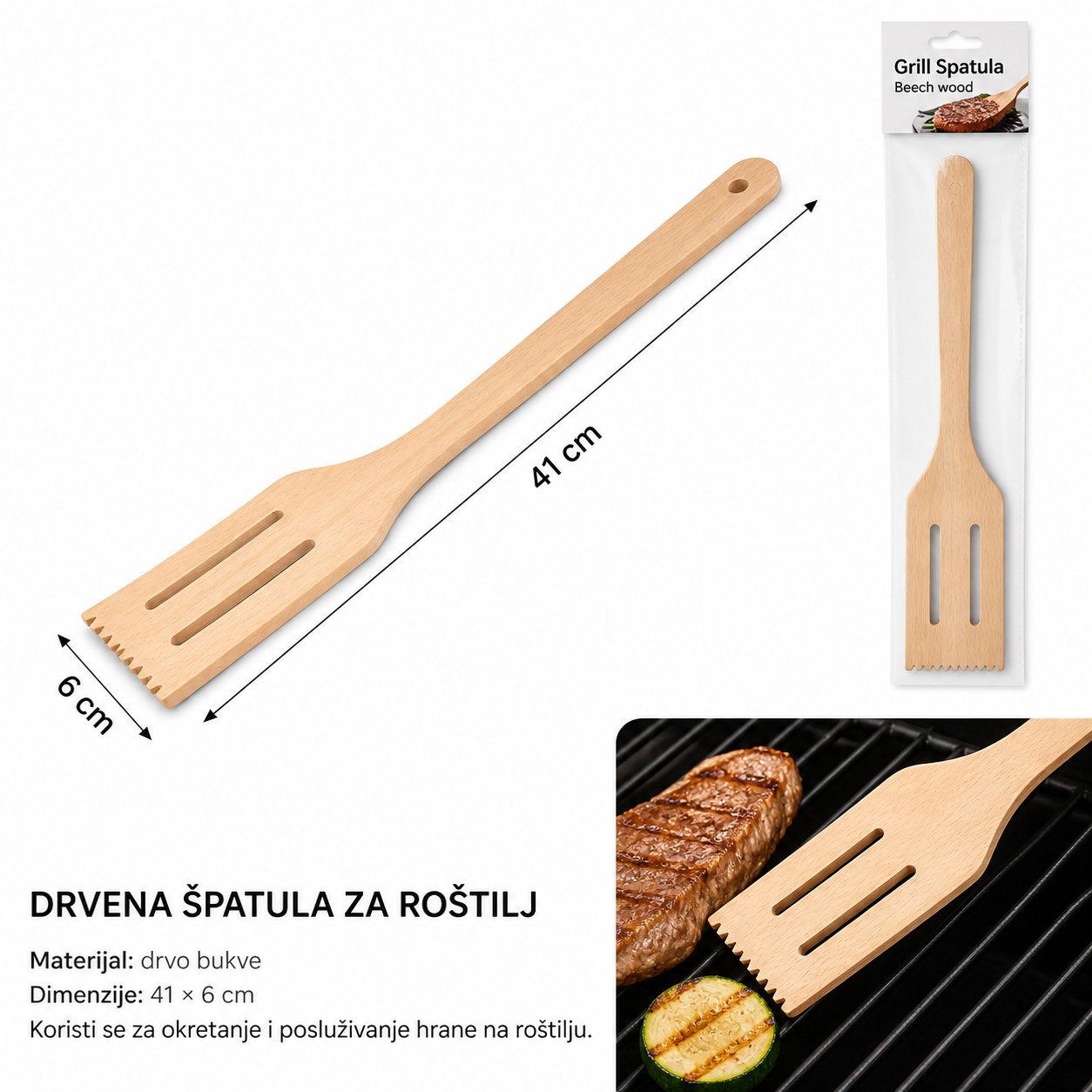 KMT Daska za sečenje lopata 5404415