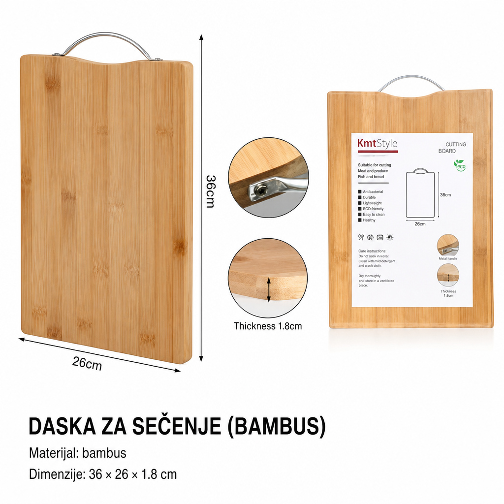 KMT Bambusova daska za sečenje 5404427
