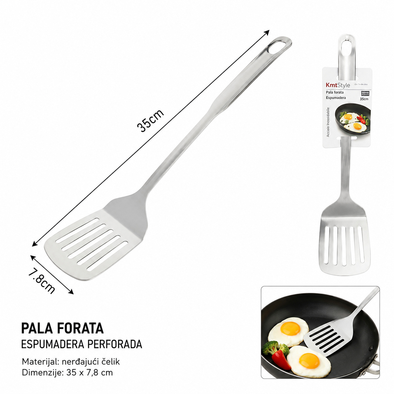 KMT Perforirana lopatica 5404480