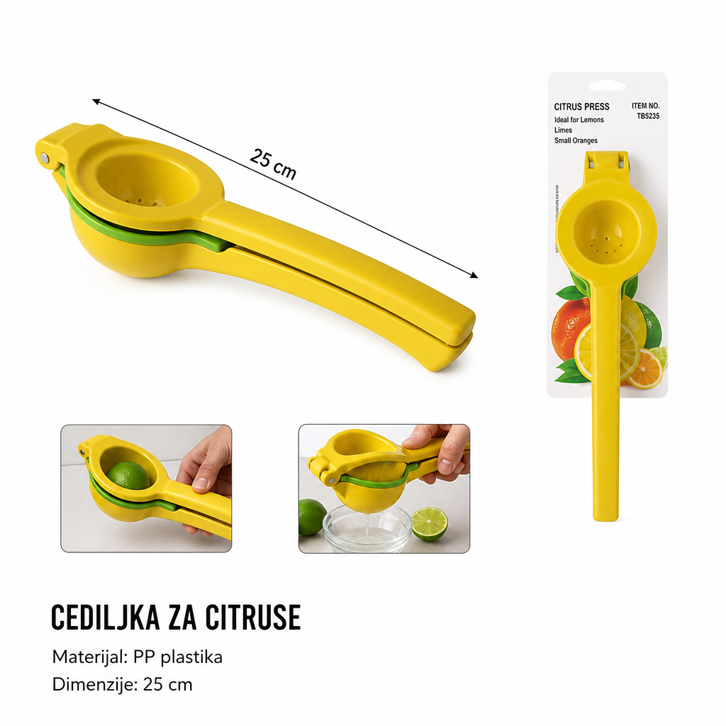 KMT Dvoslojna cediljka za limun 5404510