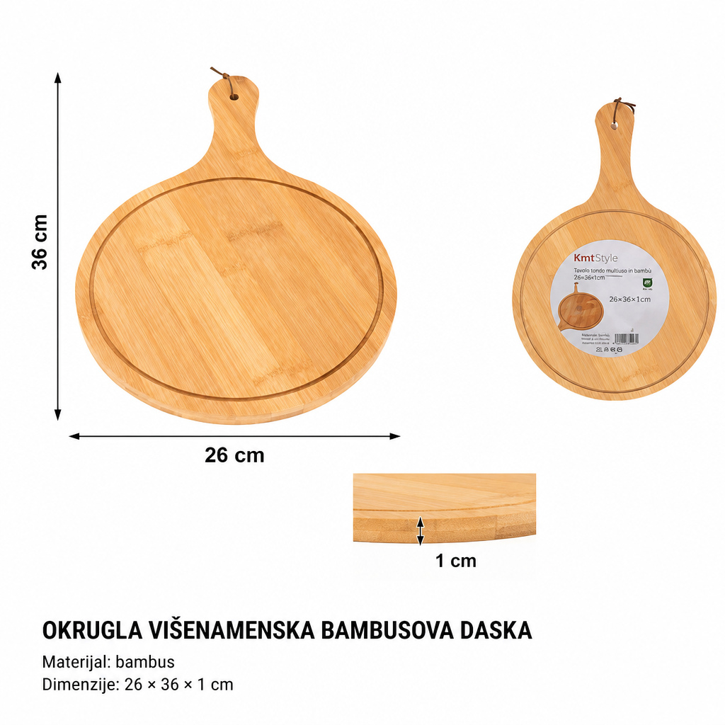 KMT Premium bambusova pleh za picu 5404590