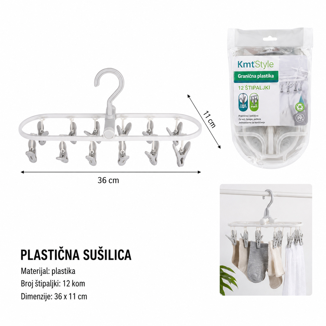 KMT Četvrtasti stalak za sušenje 5404616