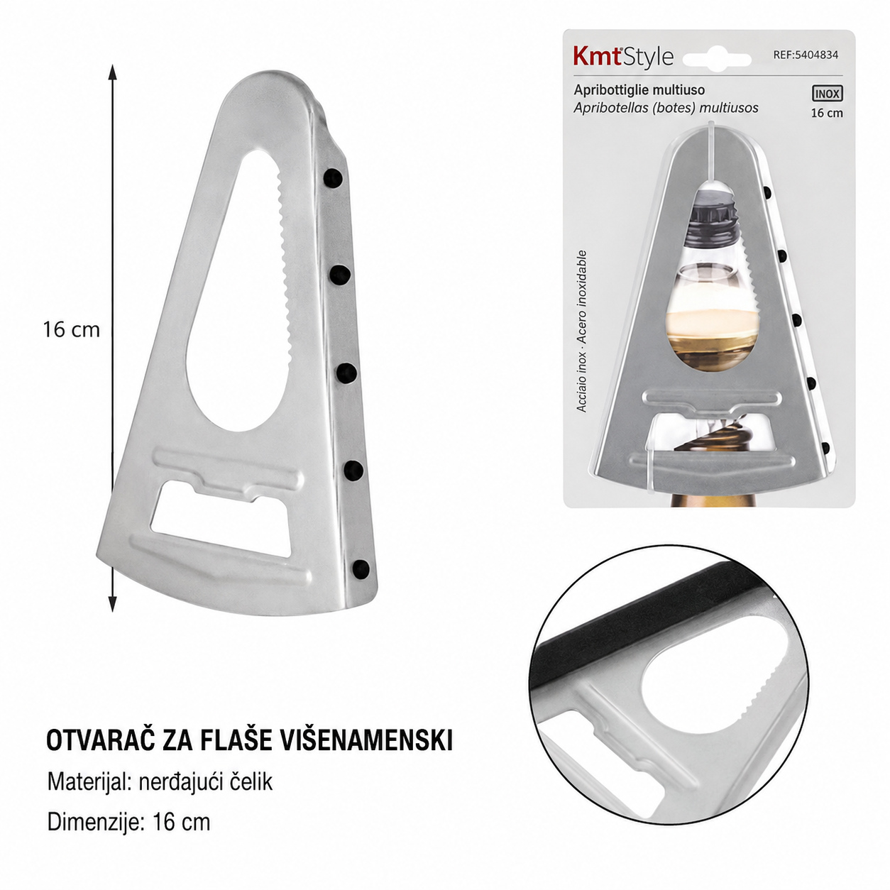 KMT Višenamenski otvarač za konzerve 5404834