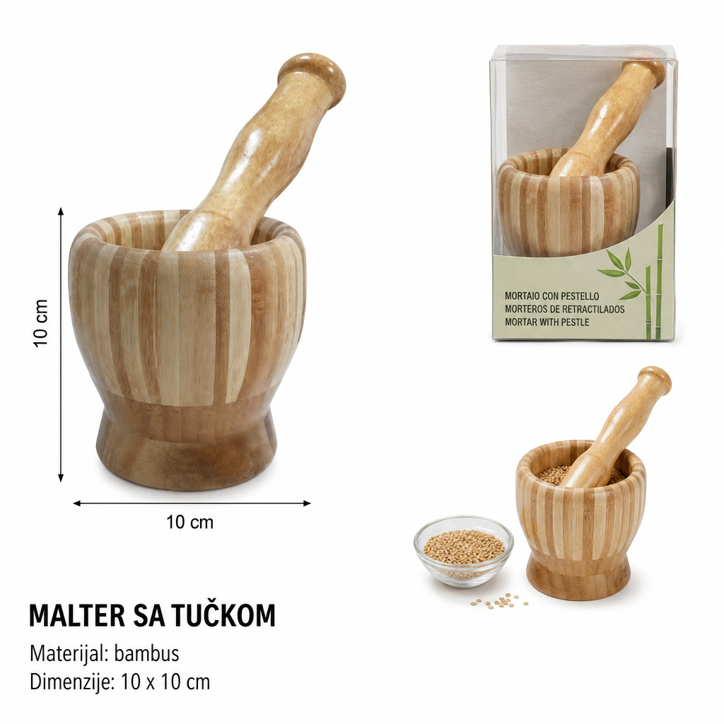 KMT Bambusova presa za beli luk 5404899