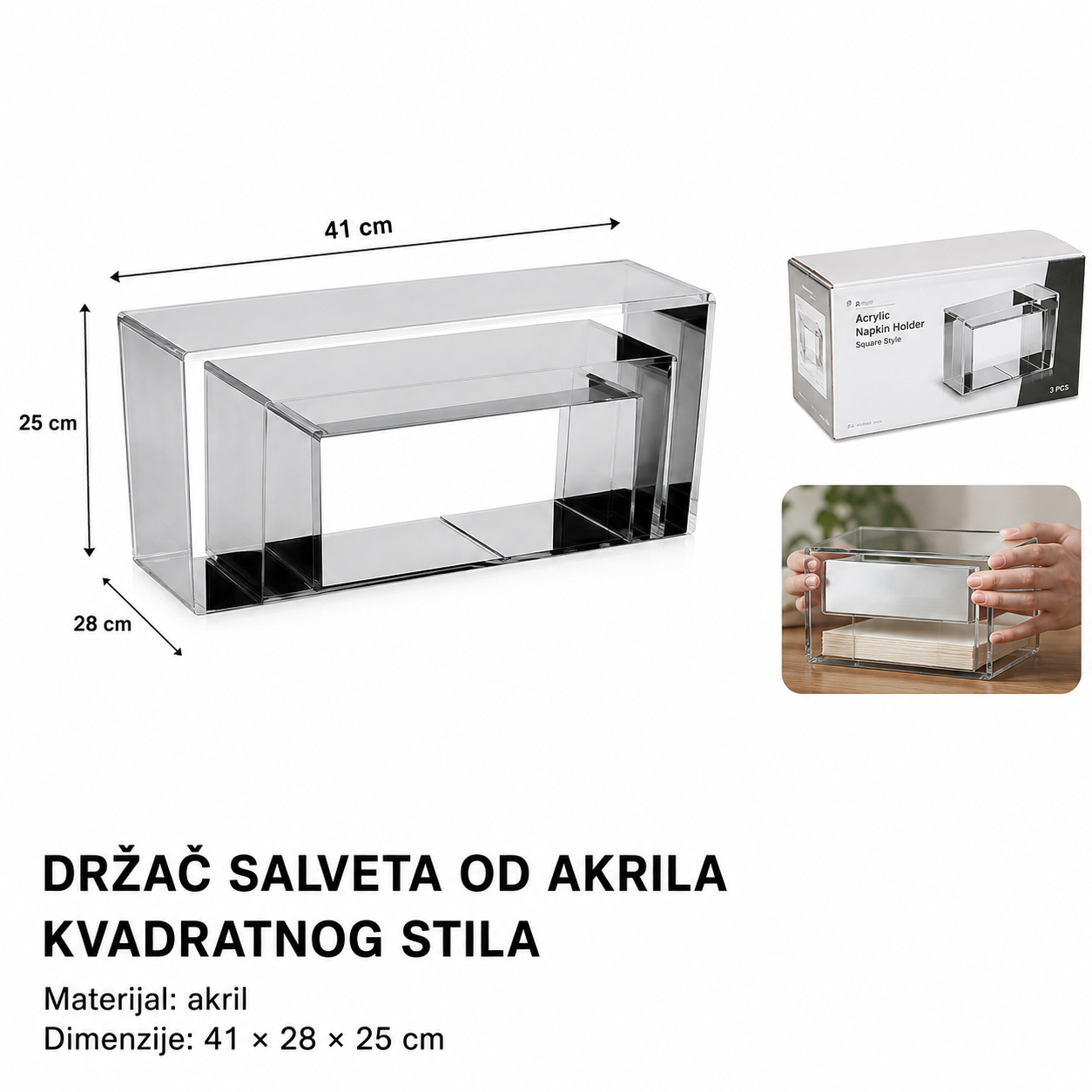 KMT Četvrtasta nerđajućeg čelika lopatica za kalup za 5406650