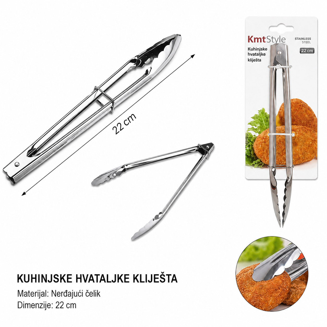 KMT Hvataljke za hranu 5406720