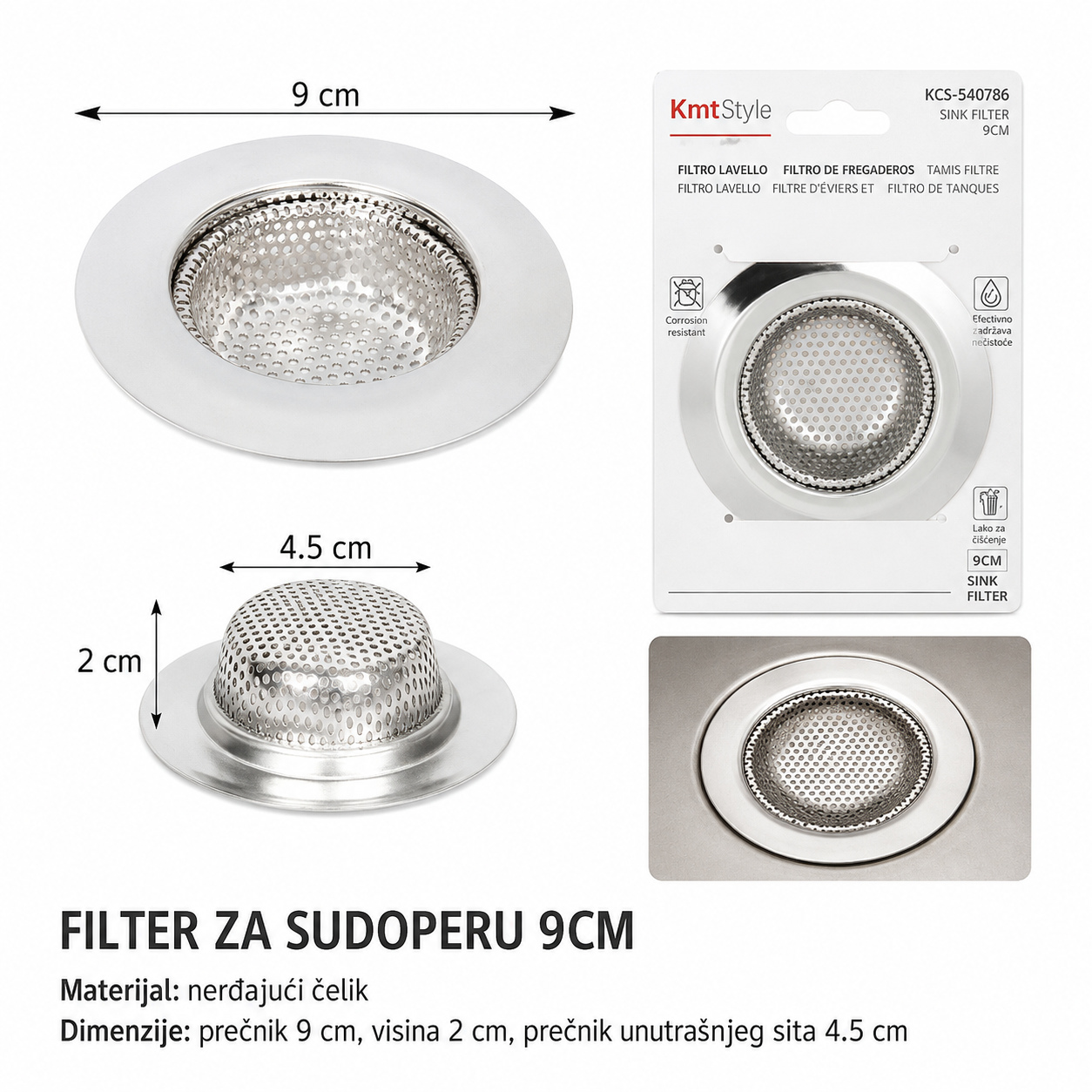 KMT Otvora cediljka za sudoperu 5406786