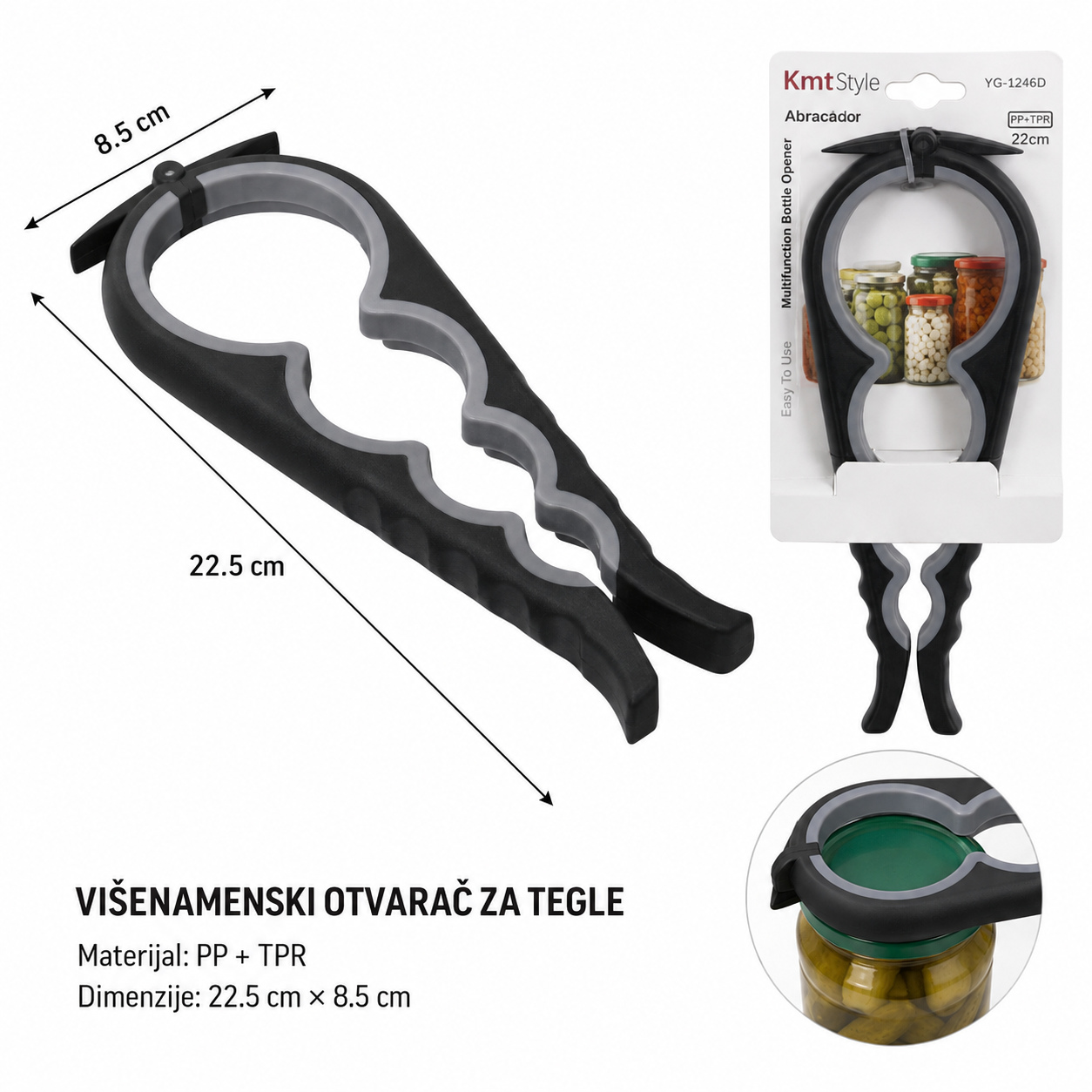 KMT Višenamenski otvarač za konzerve 5406816