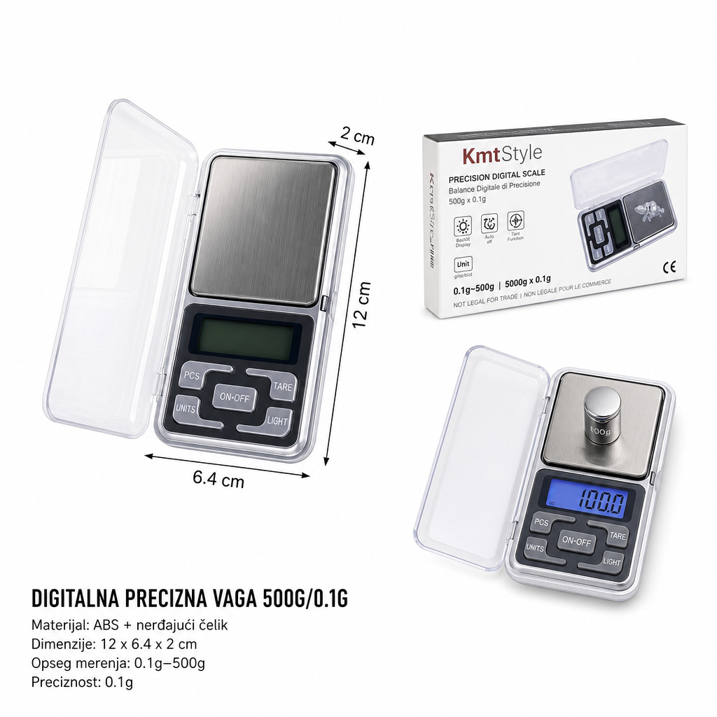 KMT Elektronska precizna vaga 5406908