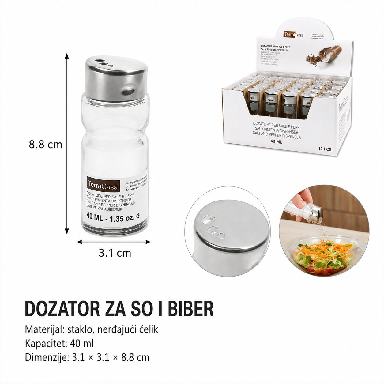 KMT Staklena boca 5412031