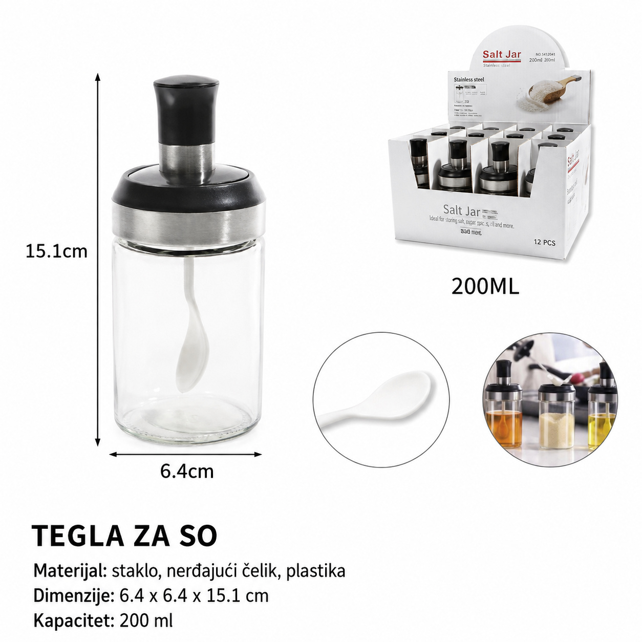 KMT Staklena boca 5412041