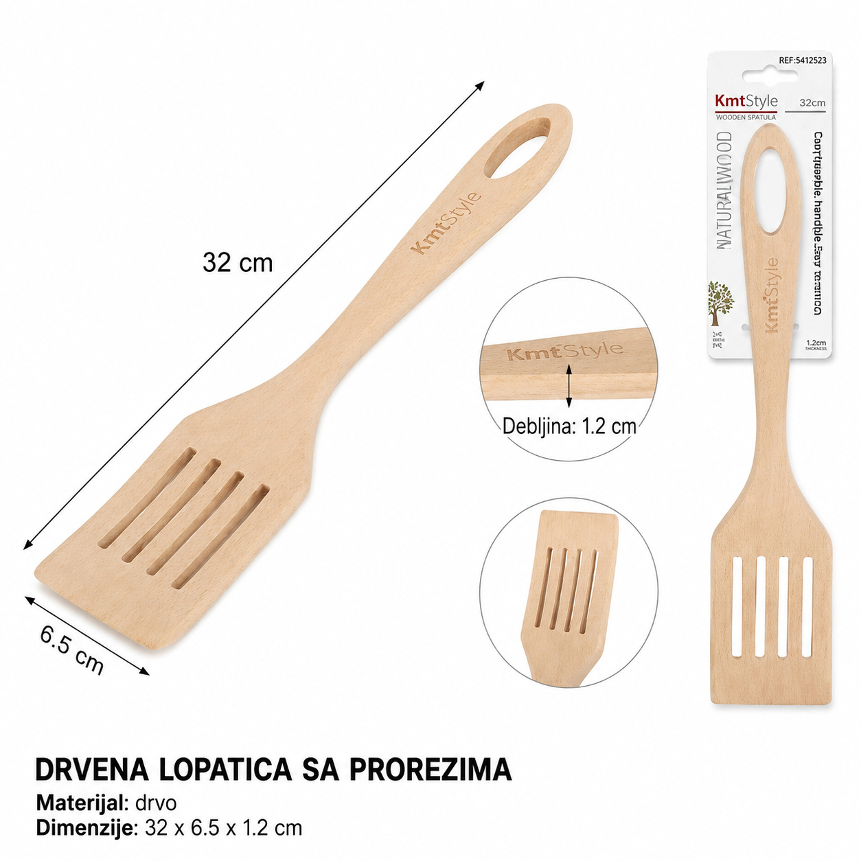KMT Nož za perforirana lopatica 5412523