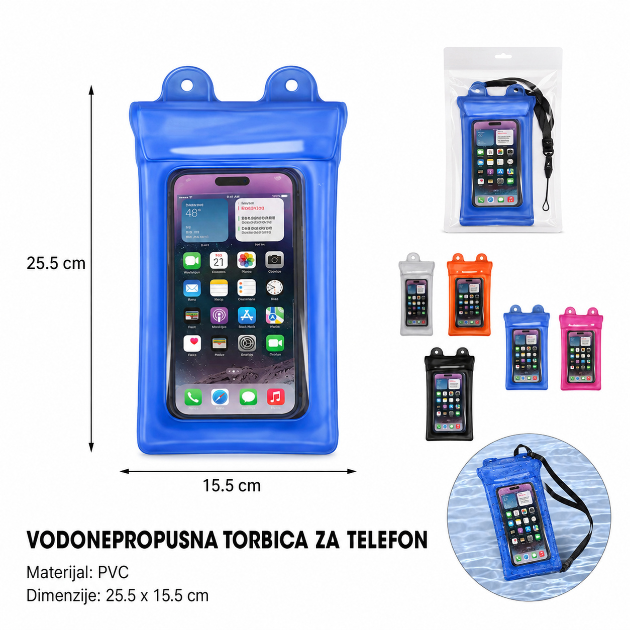 KMT Držač telefona za vodootporna torba 602535
