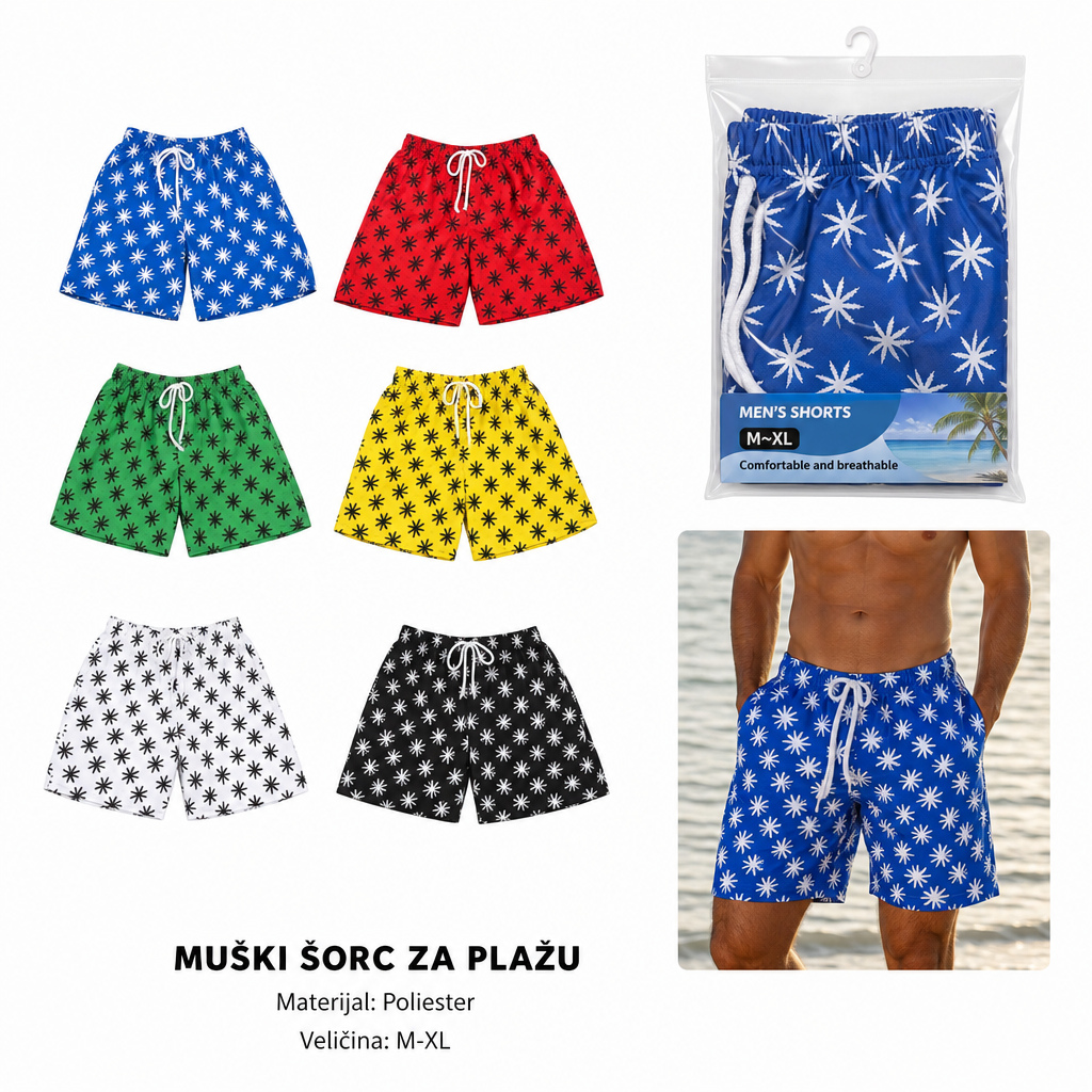 KMT Muška za plažu pantalone drvo 602873