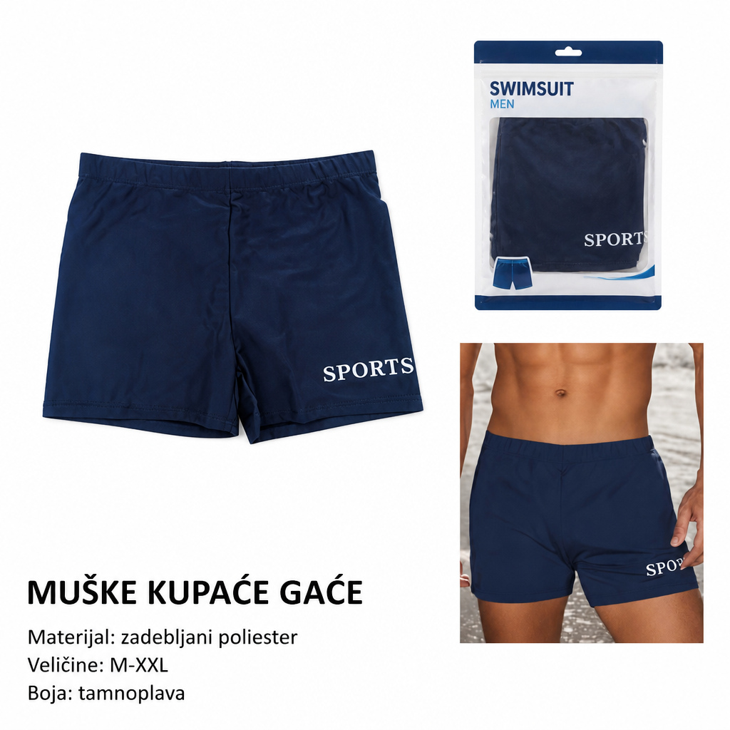 KMT Muška kupaće gaće jednobojna ženski 602891