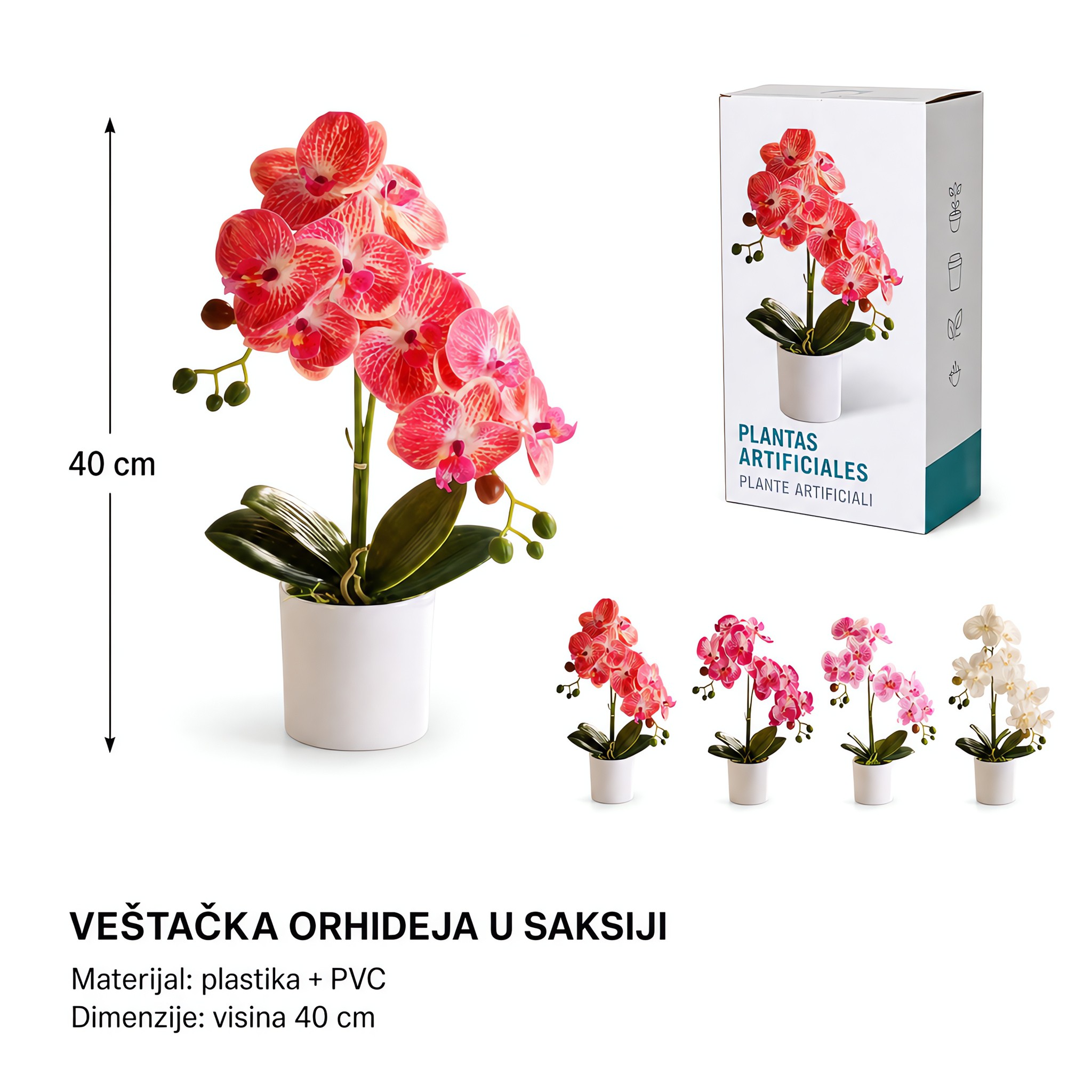 KMT Viljuška 10 cvet mašna posuda 702405