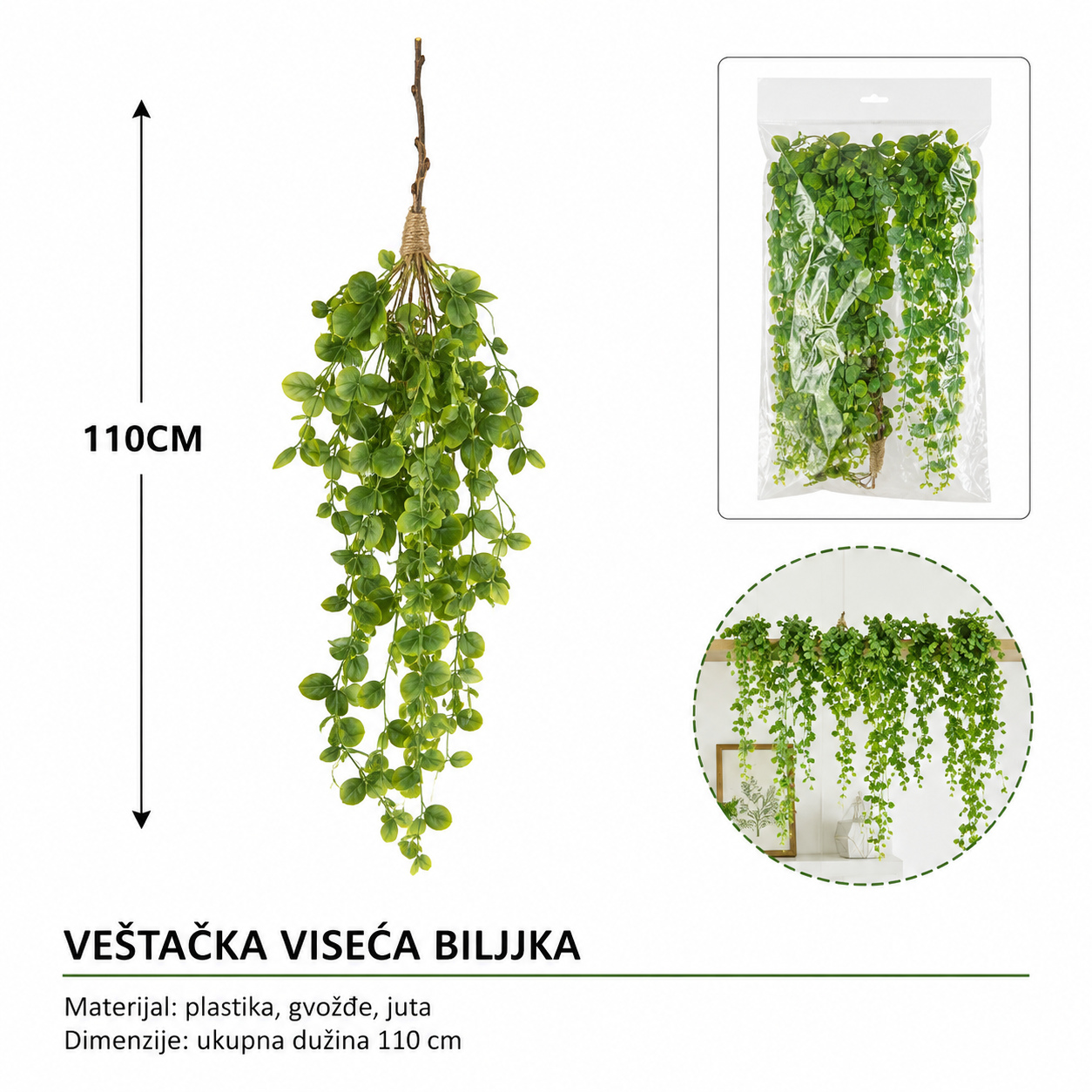 KMT Novi 5 viljuška veštačka zidna kuka 702452