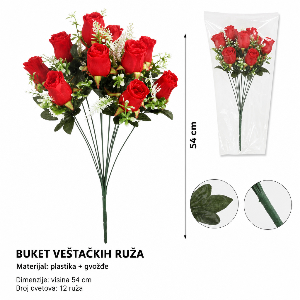 KMT 12 cvet sa štipaljkom 8 710405