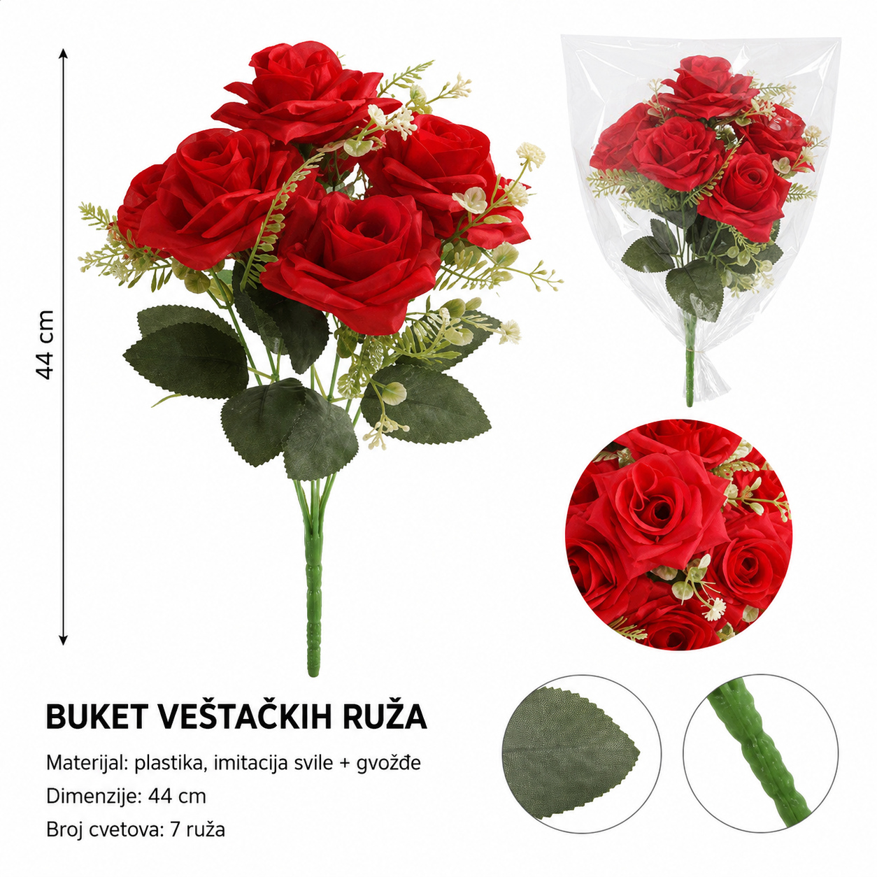 KMT Komada mala veštačka saksijska ciklama 710522