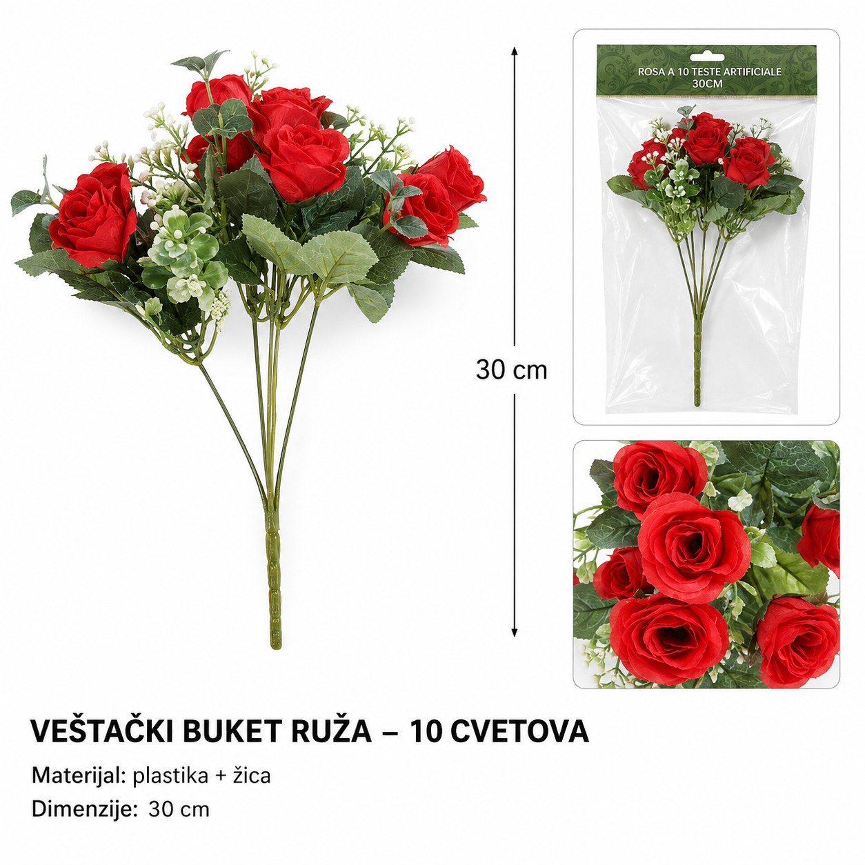 KMT 10 komada ciklama 710582