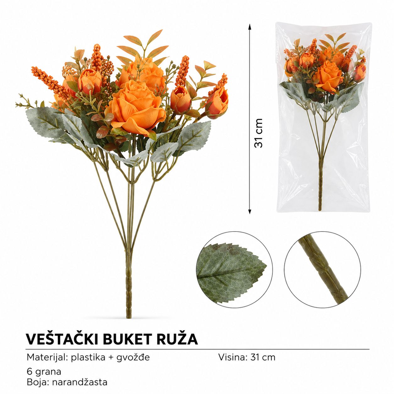 KMT 6 viljuška srednji držač spirale protiv komaraca boja 710672