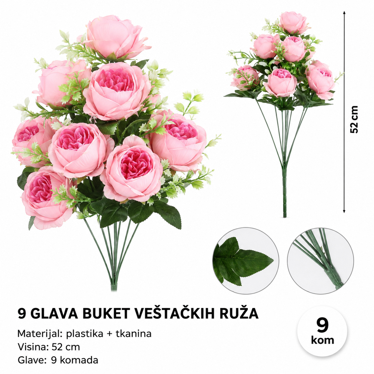 KMT 9 roze 711090