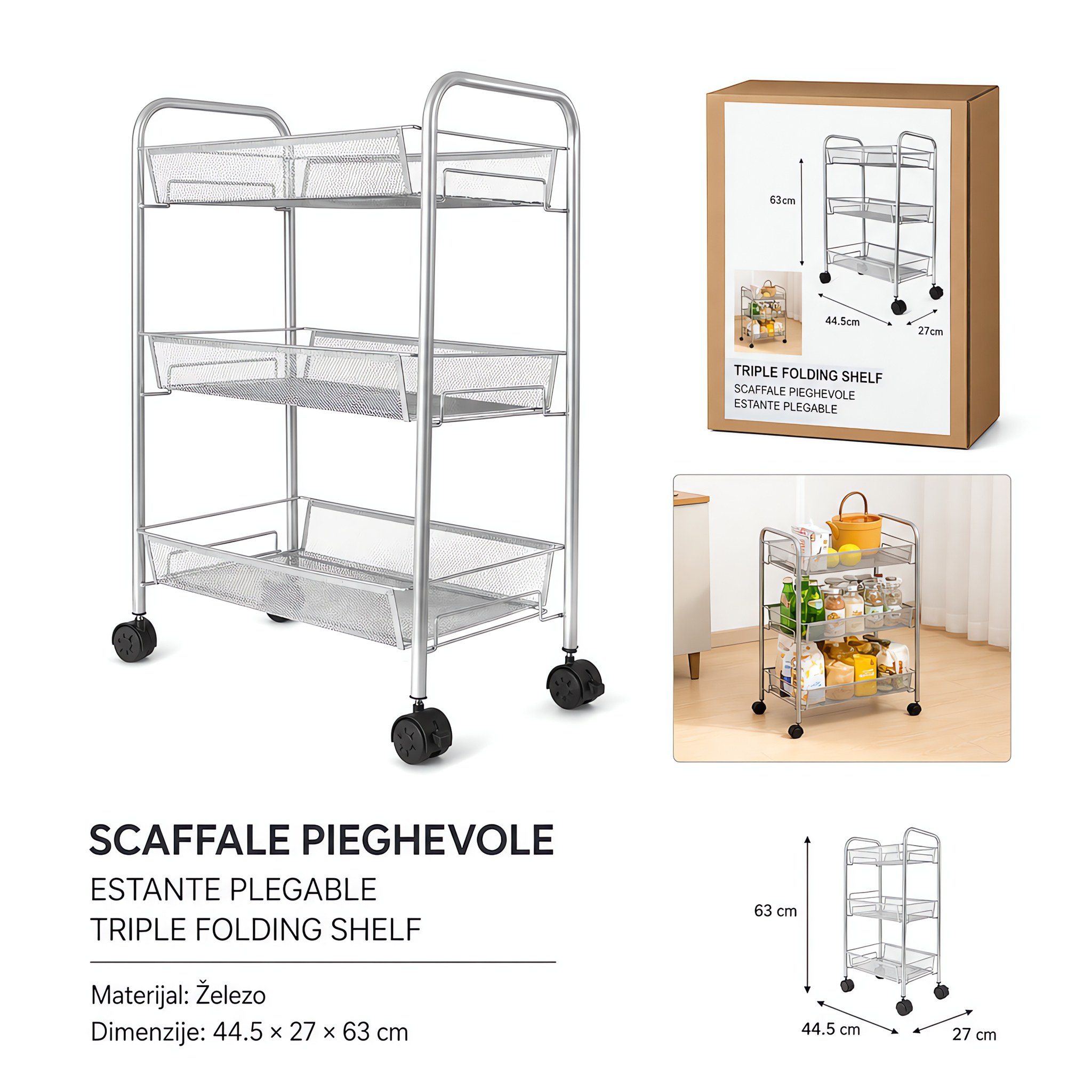 KMT Premium polica za odlaganje nivoa 803835