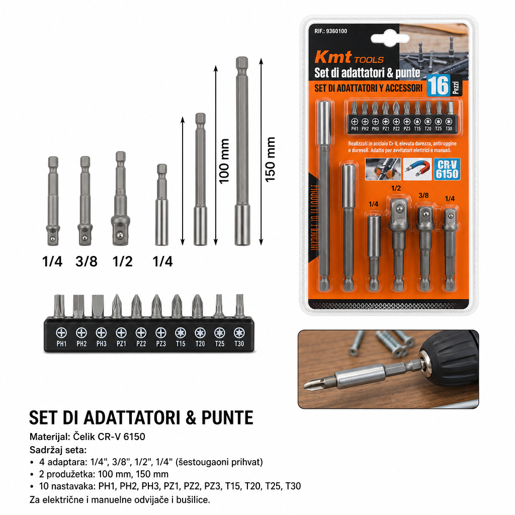 KMT Set bitova 9360100