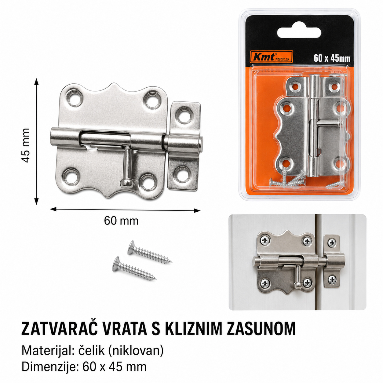 KMT Nikl obliku leptira sa zvezdama zasun 9360187
