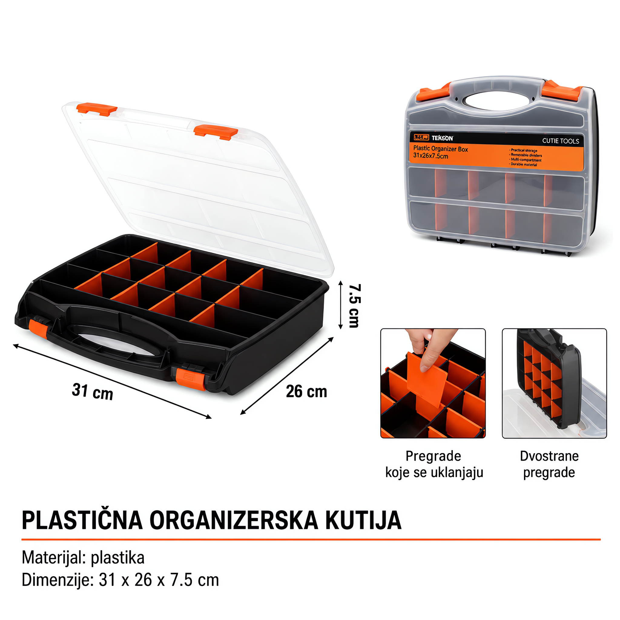 KMT Plastična kutija za alat 9361059-A