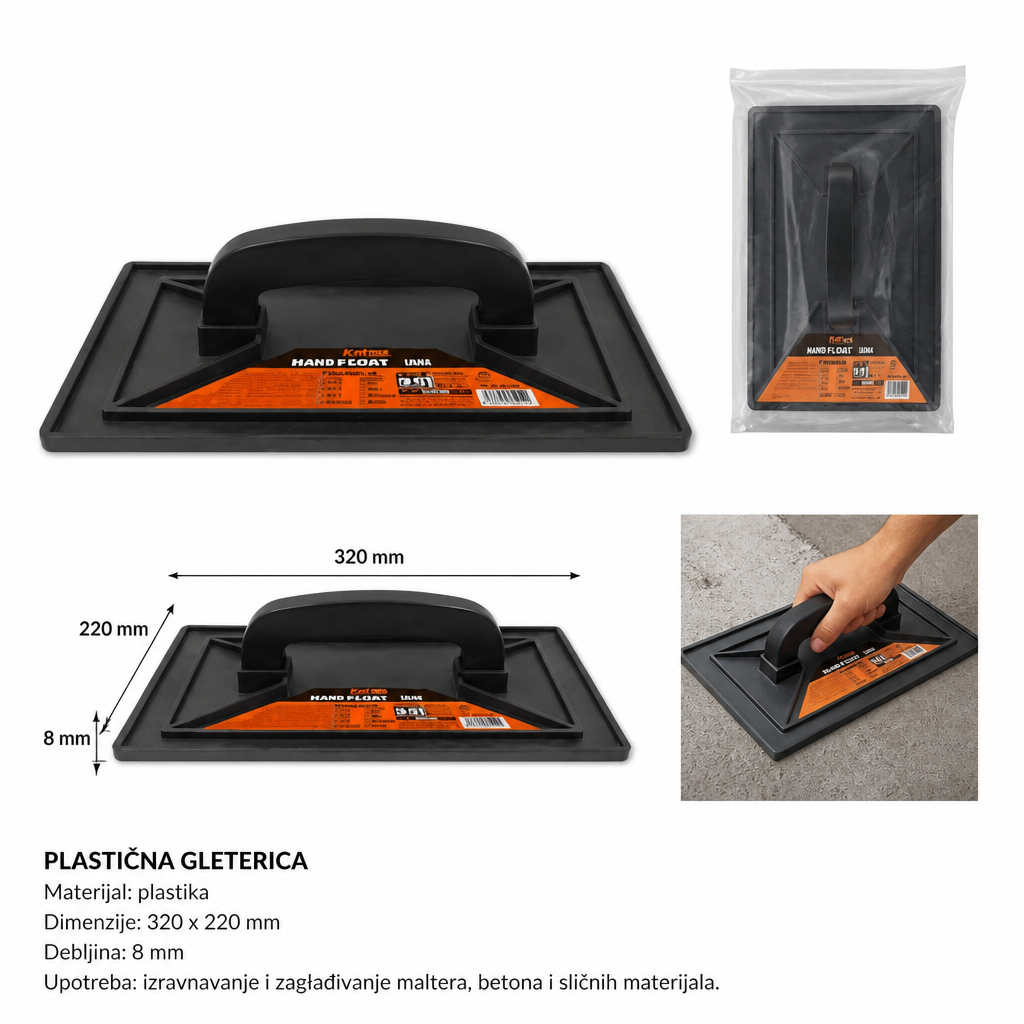 KMT Četvrtasta čelika blatobran za bicikl 9362500