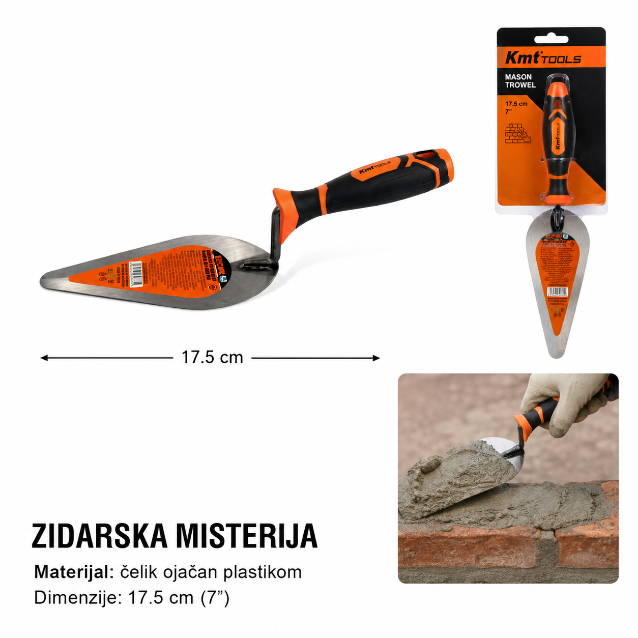 KMT Dvobojni drška nož trakasti ključ 9362836
