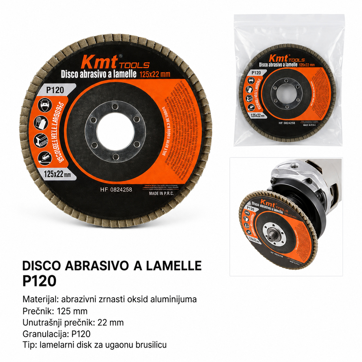 KMT Lamelni brusni disk 9363228