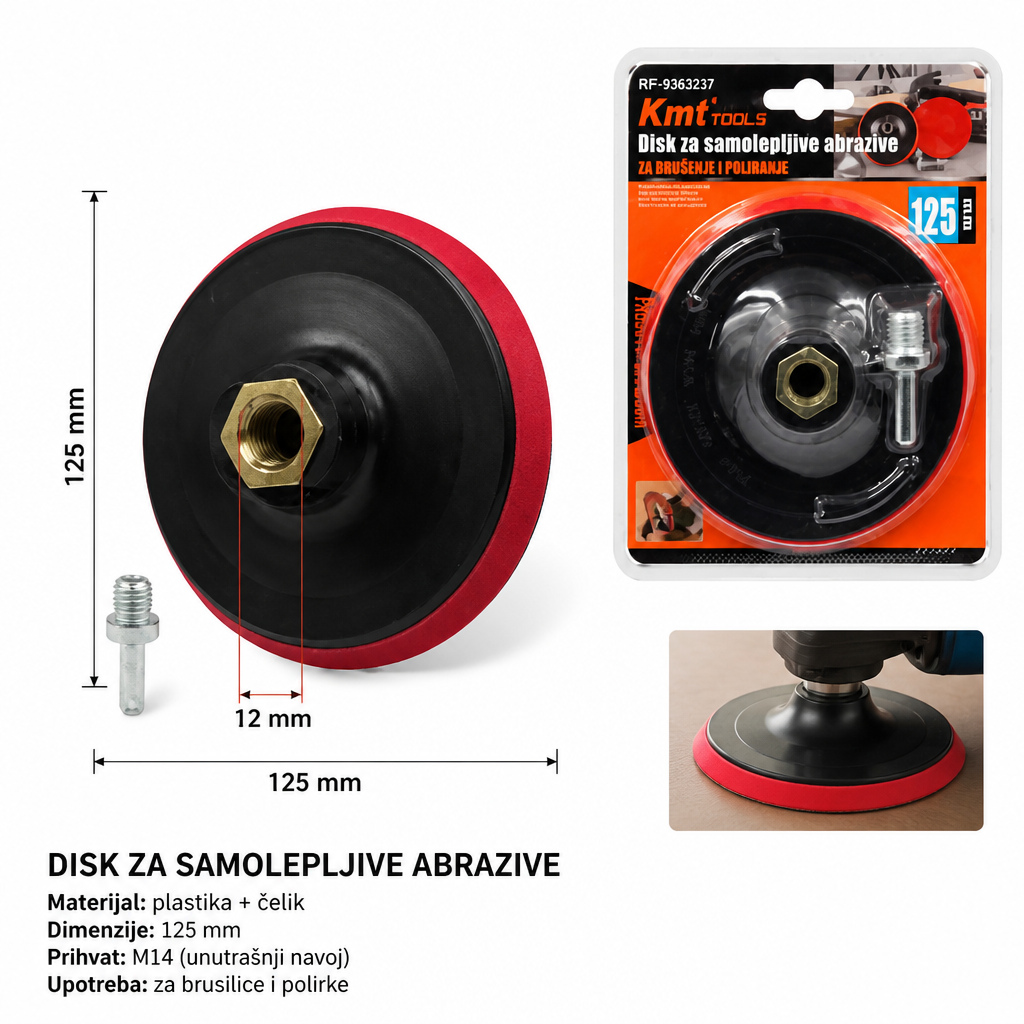 KMT Samolepljivi disk 9363237