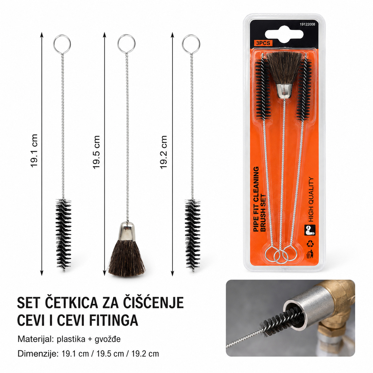 KMT Mali četka za set 9363479