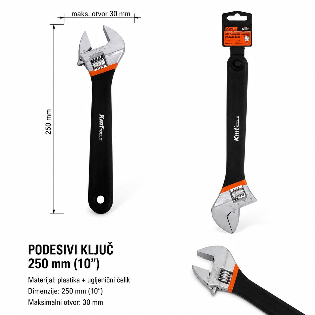 KMT Tip klešta za orahe podesivi ključ 9363582