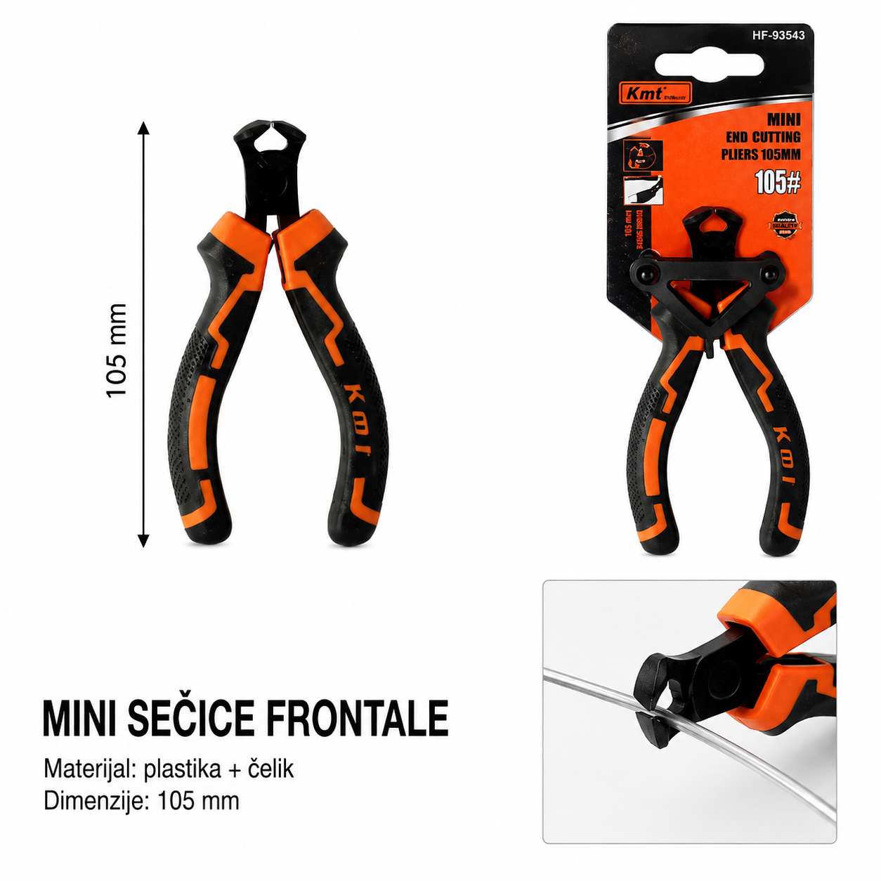 KMT Mini nikl klešta 9363594
