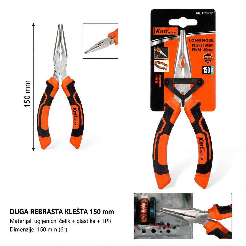 KMT Višenamenski špicasta klešta 9363602