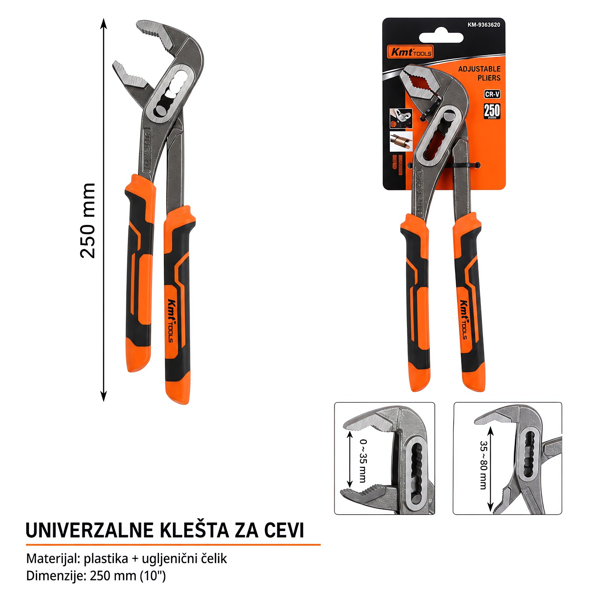 KMT Pumpa klešta 9363620-A