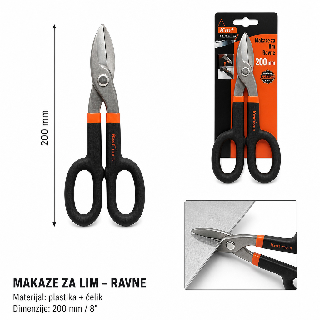 KMT Gvozdena kožna makaze 9363681