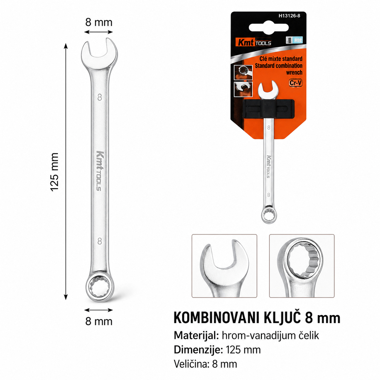 KMT Kombinovani ključ 9363753