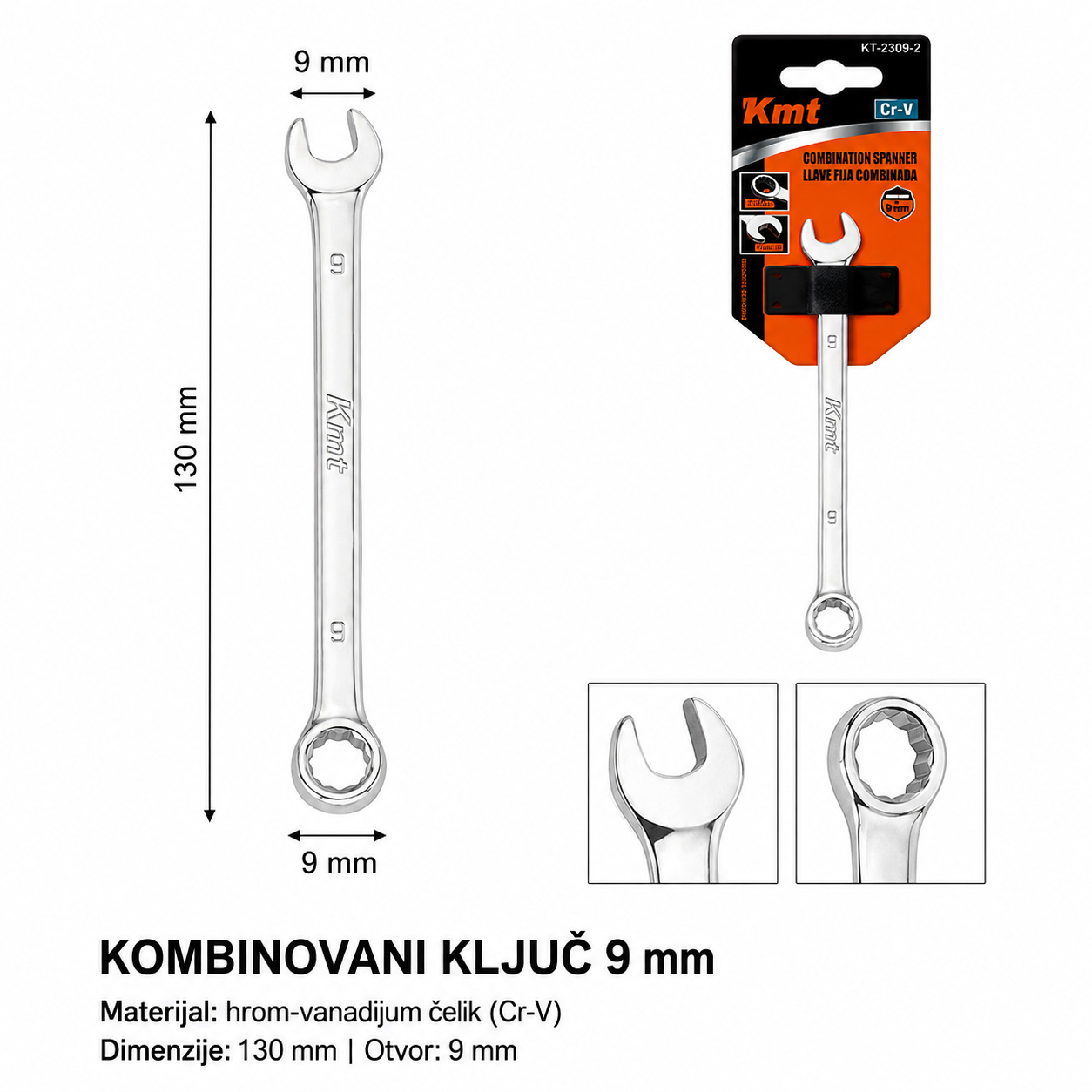 KMT Kombinovani ključ 9363754