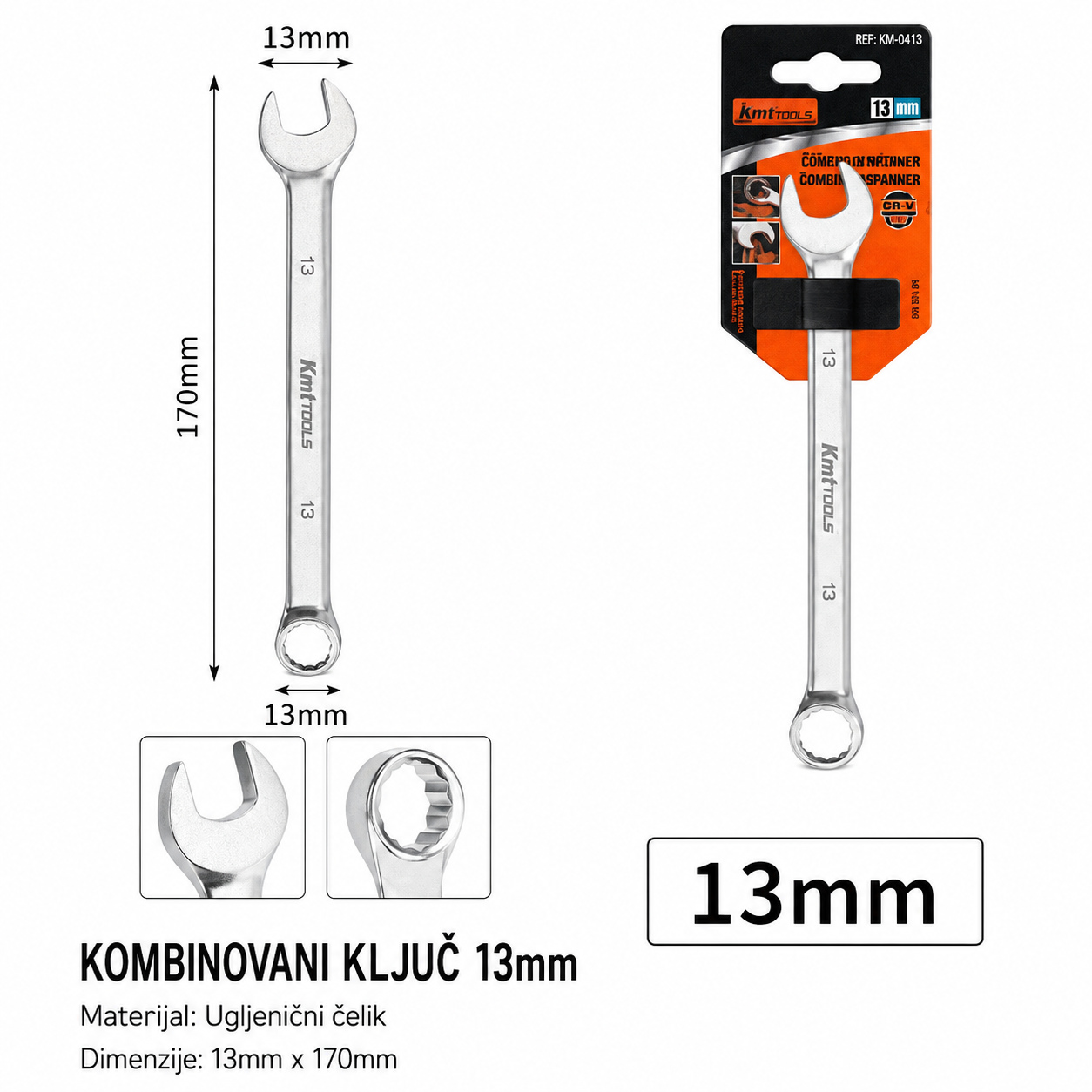 KMT Kombinovani ključ 9363758