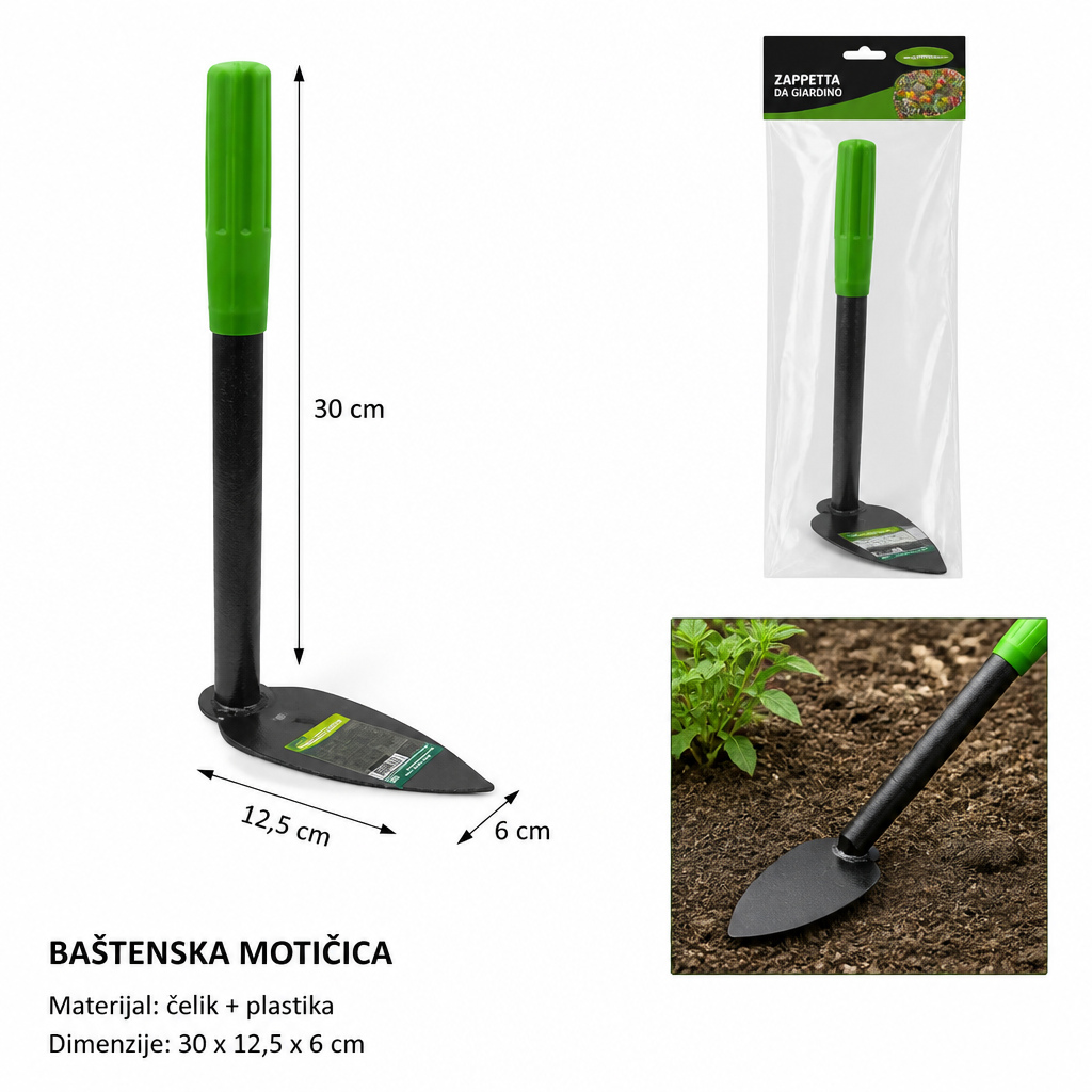KMT Gvozdena šiljata motika mali 9364338