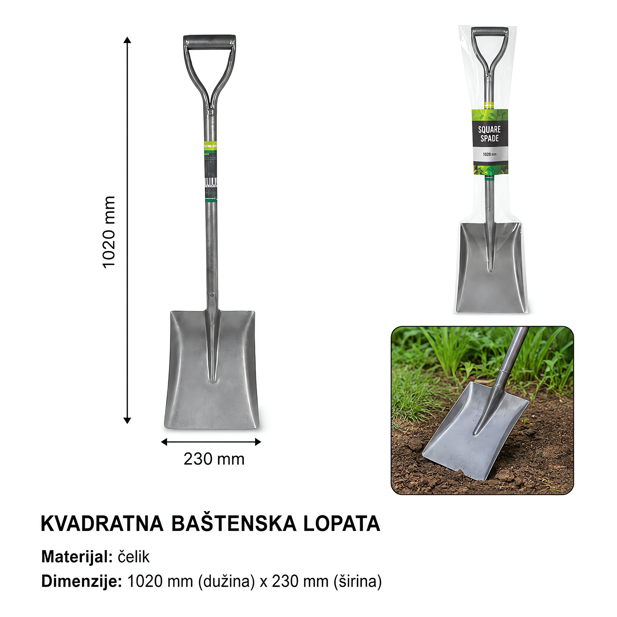 KMT Drška gvozdena poluga ravna glava 9364364